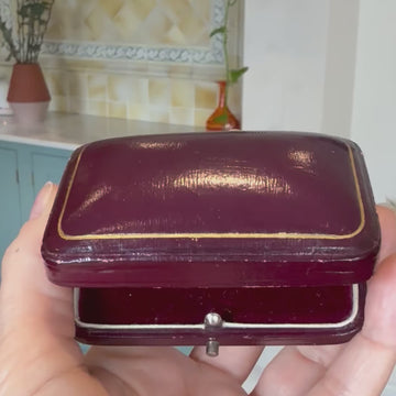 Victorian sapphire brooch 