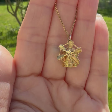 Windmill charm
