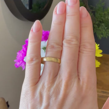 vintage 18k wedding ring