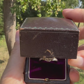 Vintage diamond engagement ring