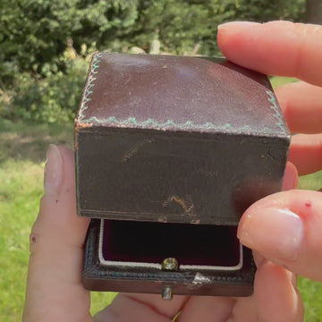 vintage diamond cluster ring