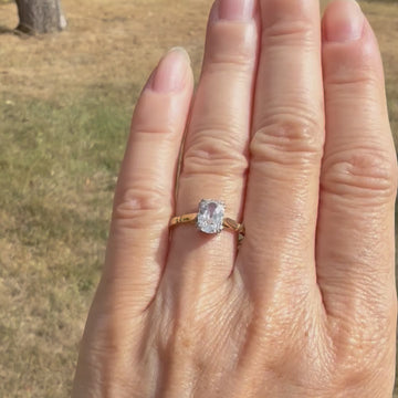 GIA old mine cut diamond