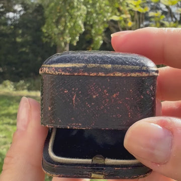 vintage old cut engagement ring