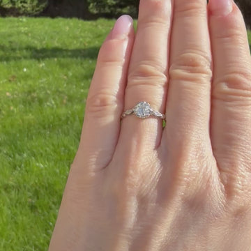 Edwardian engagement ring