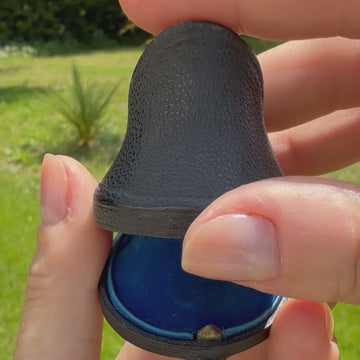 vintage rose gold engagement ring