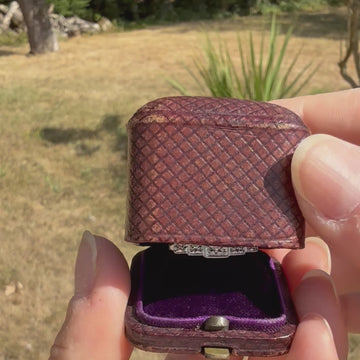 Art Deco Five Stone Ring