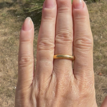 vintage 22k wedding band