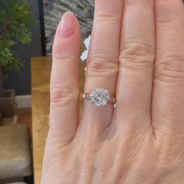 vintage diamond engagement ring