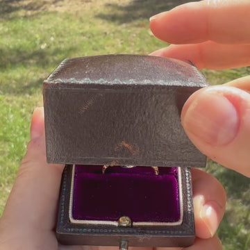 Antique diamond ring