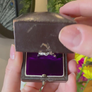 vintage art deco engagement ring