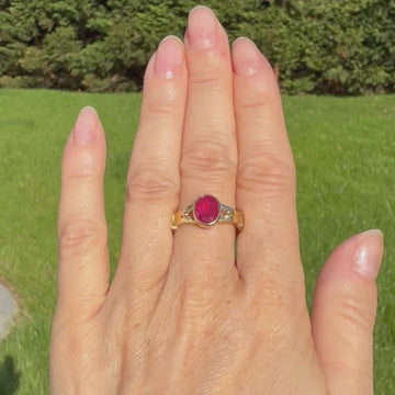 victorian burmese ruby