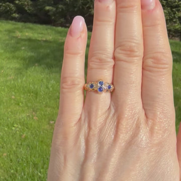 Edwardian sapphire ring