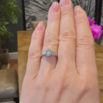 vintage art deco engagement ring