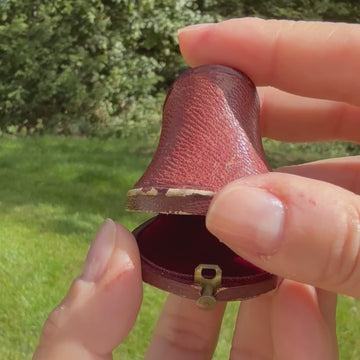 vintage diamond three stone ring